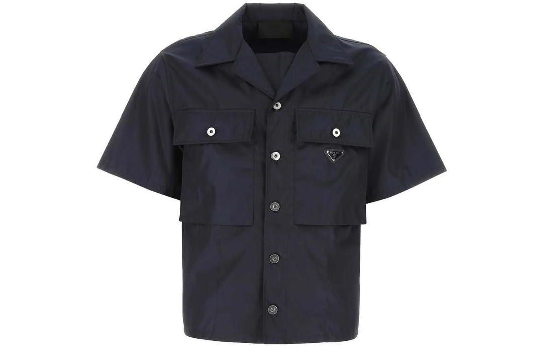 Prada Prada Shirts Men Blue
