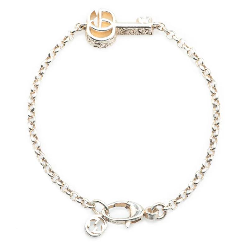 Gucci Gucci Sterling Silver Bracelets Women's Silver
