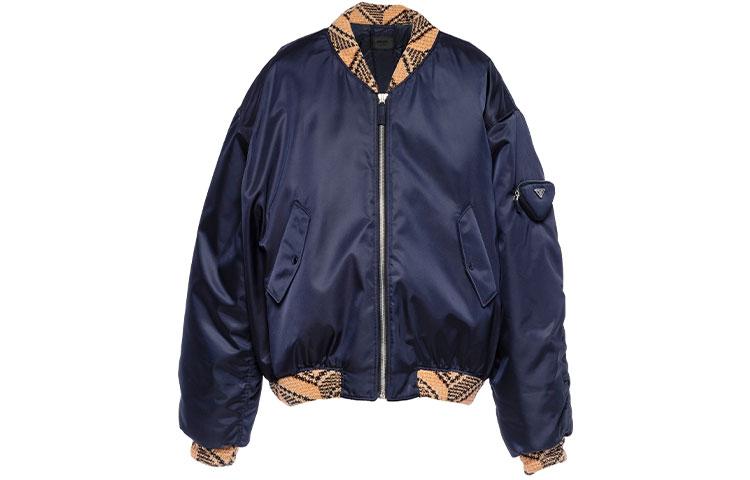 Prada Prada Jackets Men Blue