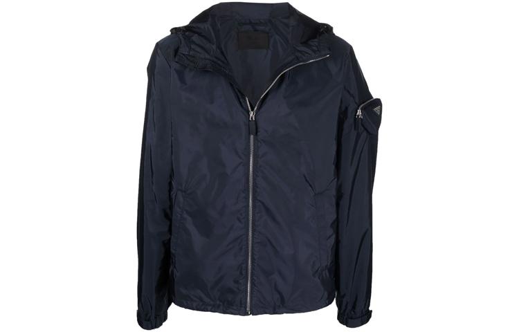 Prada Prada Jackets Men Dark Blue