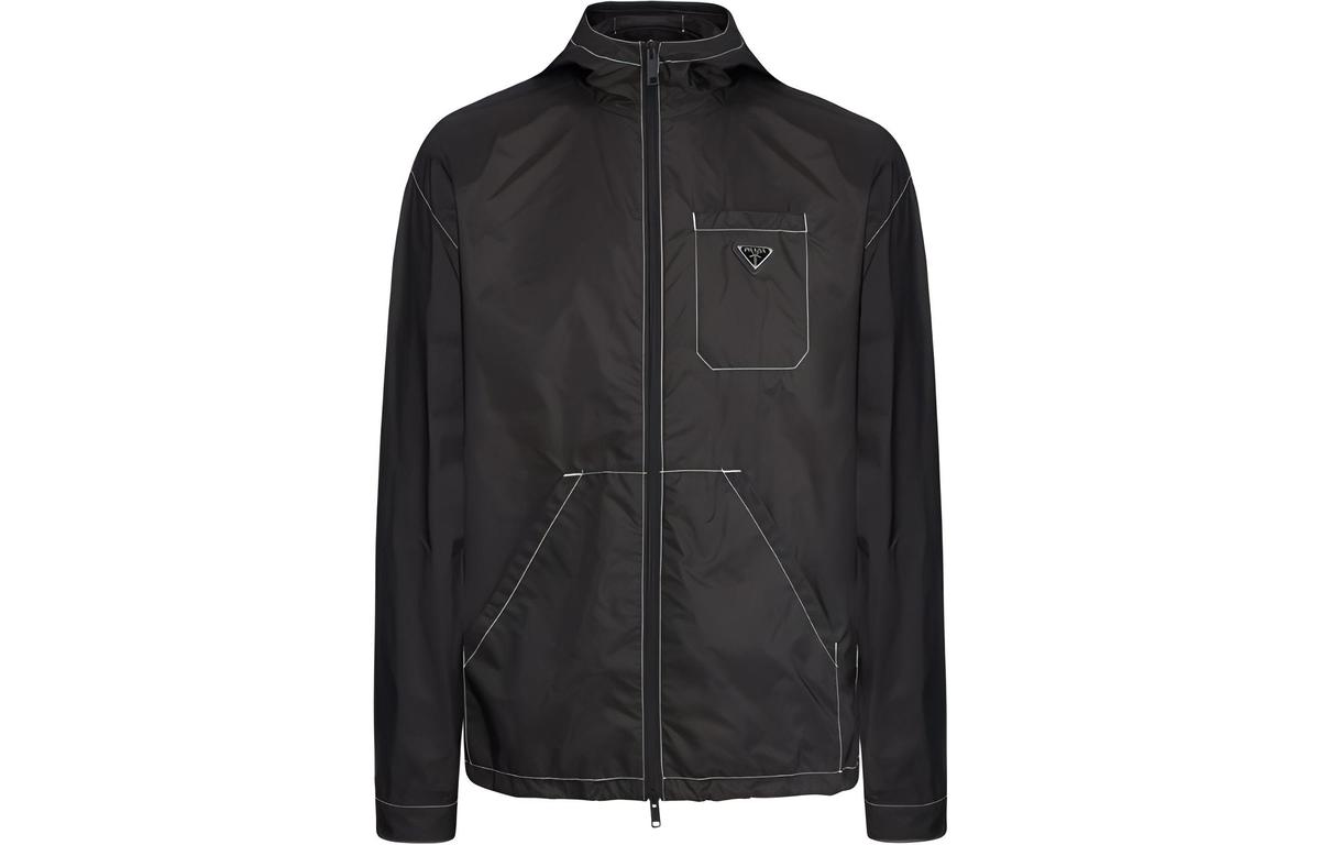 Prada Prada Jackets Men Black