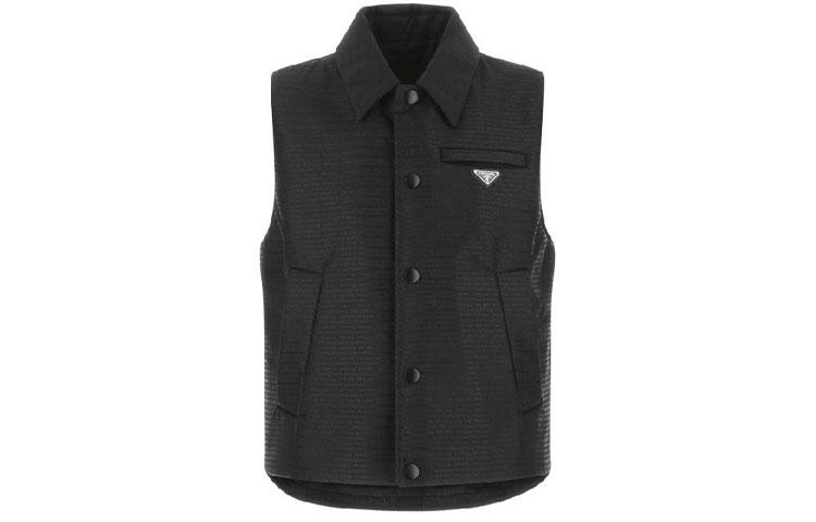 Prada Prada Vests Men Black