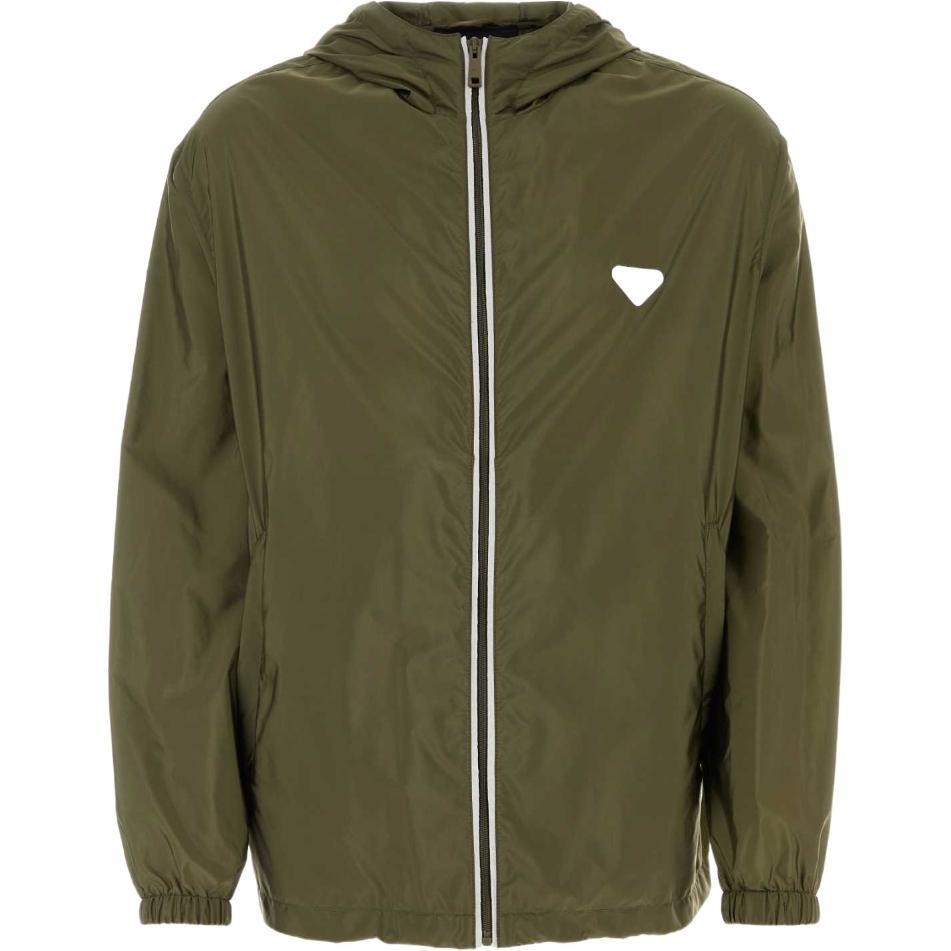 Prada Prada Jackets Men Green