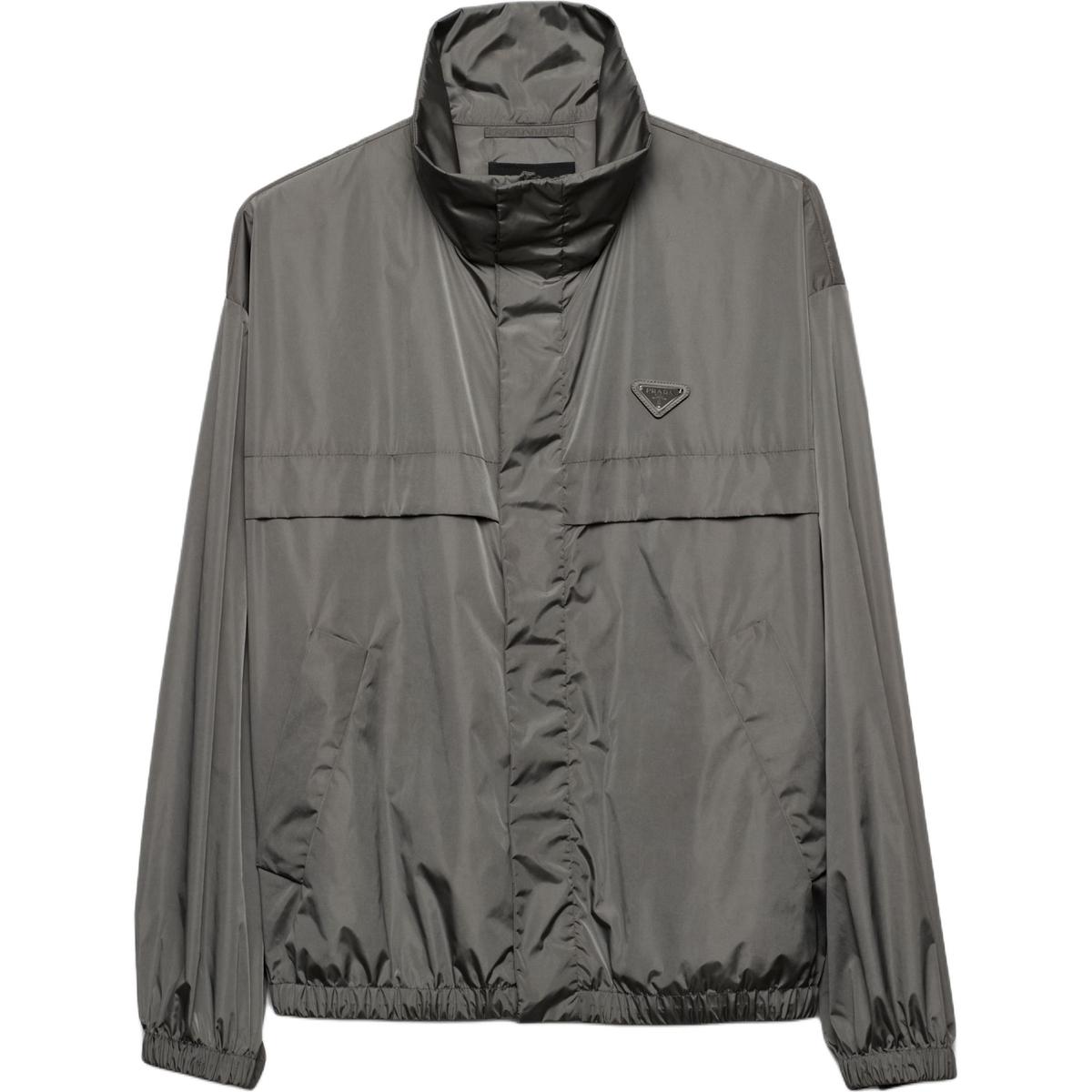 Prada Prada Jackets Men Gray