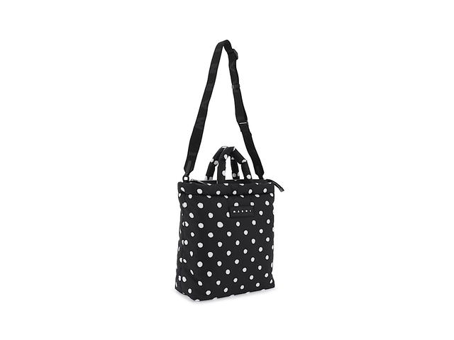 Marni Marni Polkadot Print Tote Bagmixed Colours Pl Calf Leather - view 3