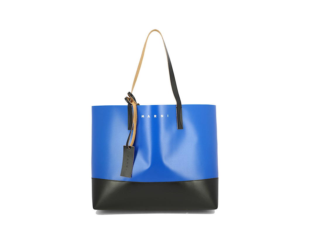 Marni Marni Tribeca Shopping Bagblue Poliestere