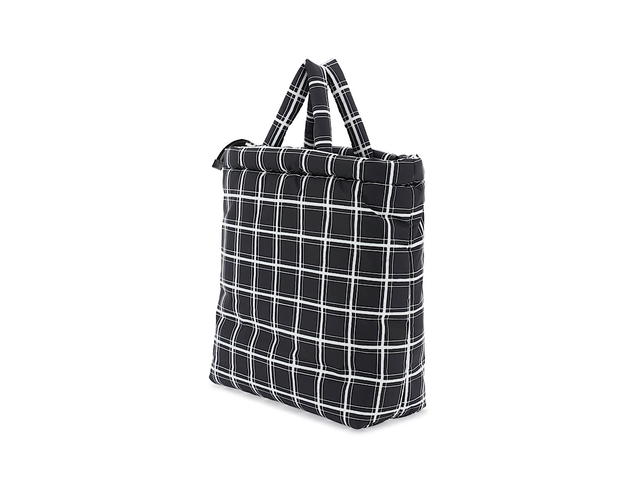 Marni Marni Black Nylon Bag With Check Patternblack Nylon - view 2