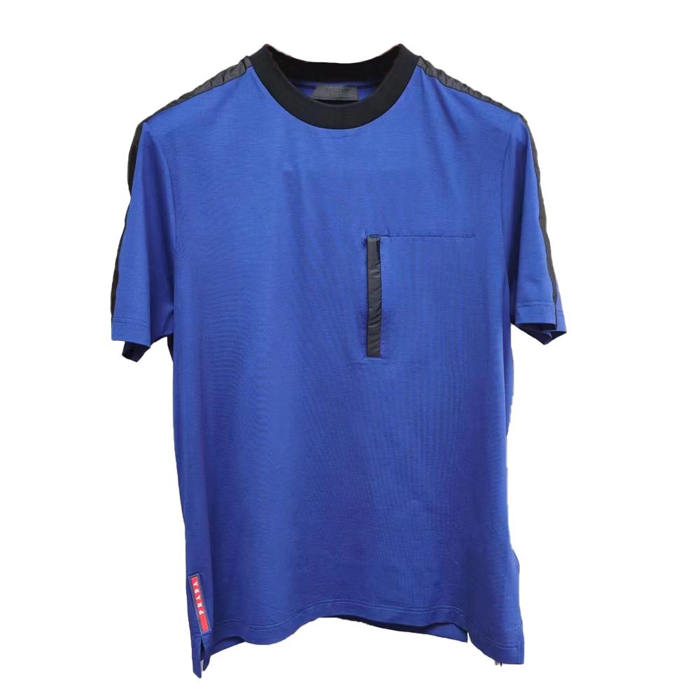 Prada Prada T Shirts Men Blue