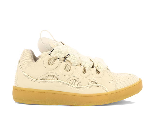 Lanvin Lanvin Curb Sneakersbeige 84 Pelle Di Vitello 8 Poliestere 6 Poliammide 2 Elastan Gomma - view 1