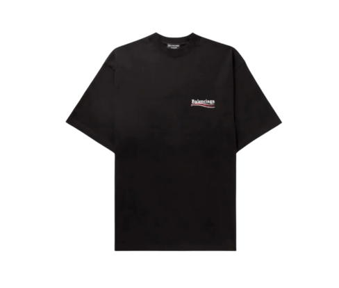 Buy Balenciaga Logo Print T-Shirt Black at Sasom – Authentic and Ready to Ship
