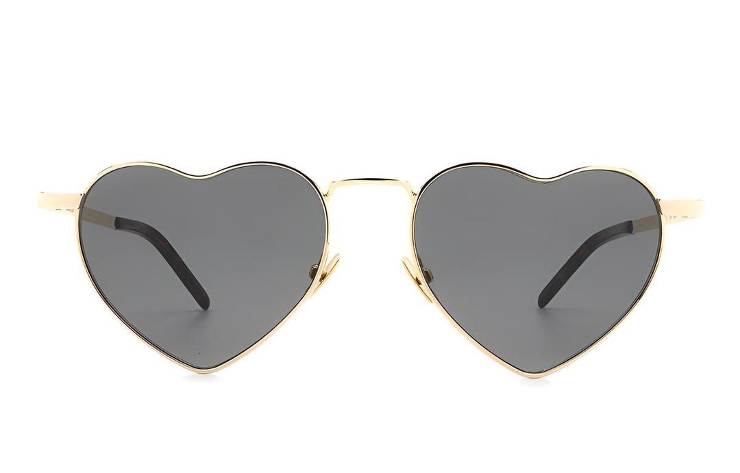 Saint Laurent Saint Laurent LouLou Heart-Shape Frame Sunglasses