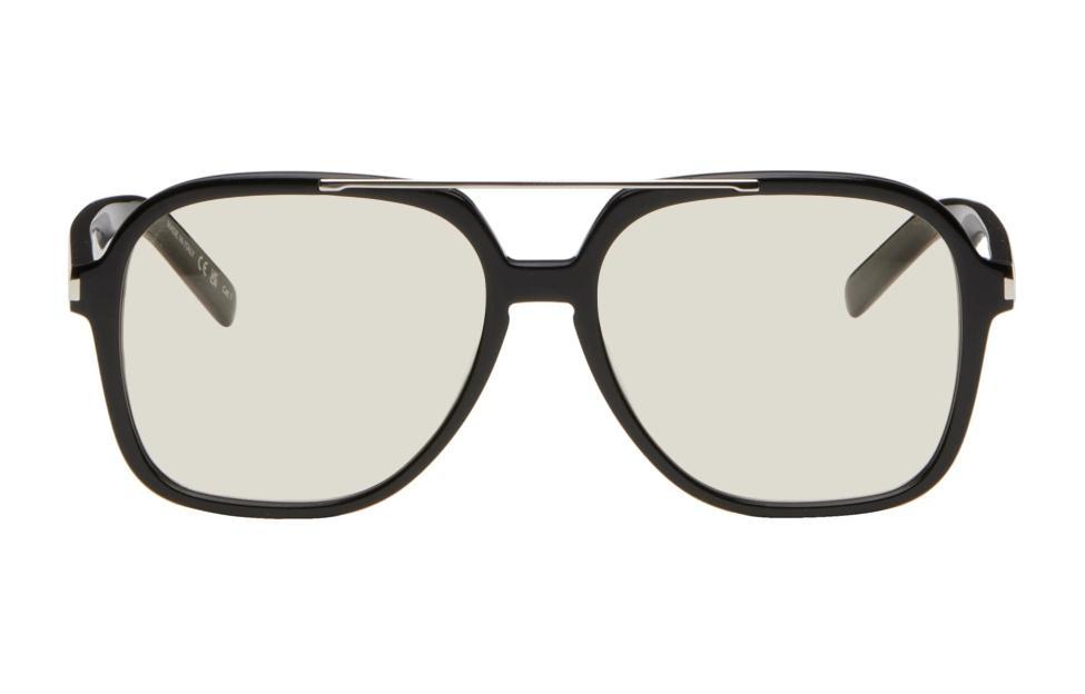 Saint Laurent Saint Laurent Aviator Sunglasses Women's Black