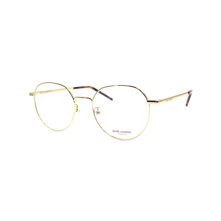 Saint Laurent Saint Laurent Alloy Round Eyeglass Frames Unisex