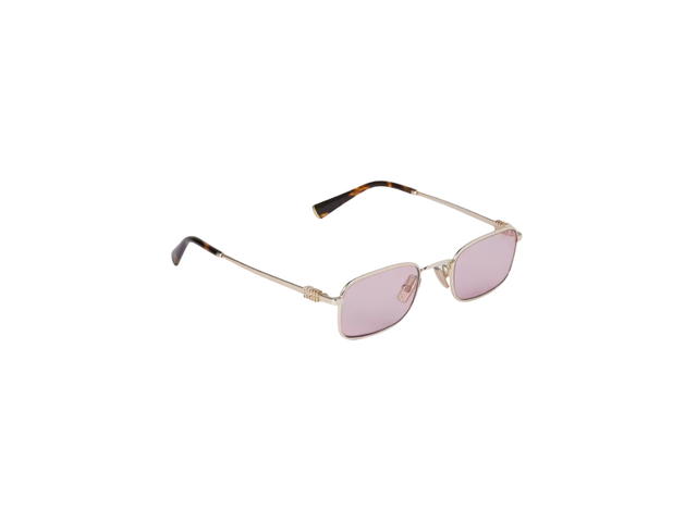 Miu Miu Miu Miu Logo Sunglasses Pink Lenses - view 2