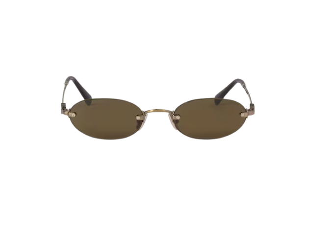 Miu Miu Miu Miu Logo Sunglasse Loden Green Lenses - view 1