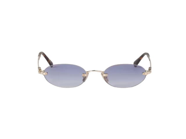 Miu Miu Miu Miu Logo Sunglasses Indigo lenses - view 1