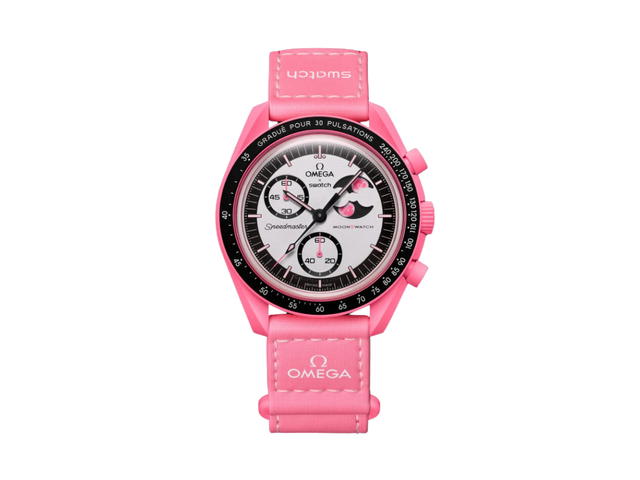 Swatch Swatch X Omega Bioceramic Moonswatch Mission To The Pink Moonphase SO33P700 - view 1