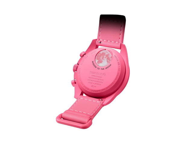 Swatch Swatch X Omega Bioceramic Moonswatch Mission To The Pink Moonphase SO33P700 - view 3