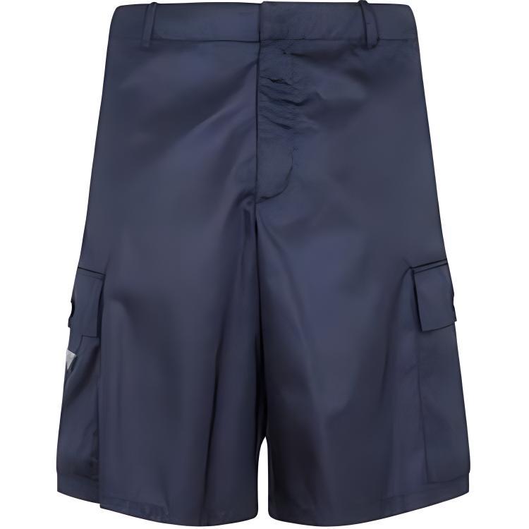 Prada Prada Casual Shorts Men Marine Blue