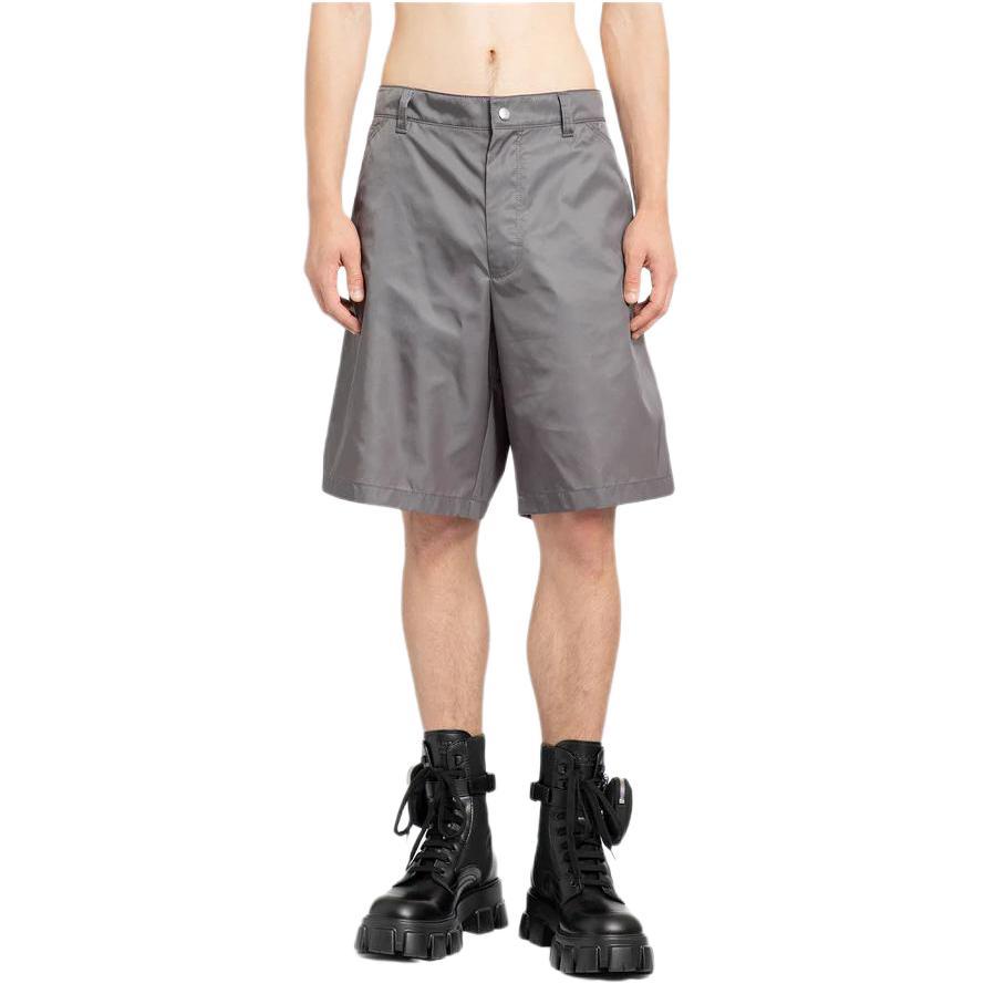 Prada Prada Casual Shorts Men Gray