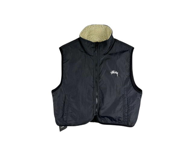 Stussy Stussy 8 Ball Reversible Cropped Vest Black - view 3