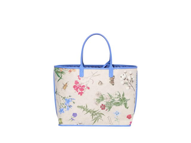 Goyard Goyard Saint Louis Pm Bag In Goyardine Canvas And Chevroches Calfskin With Palladium Iris Purple - view 2