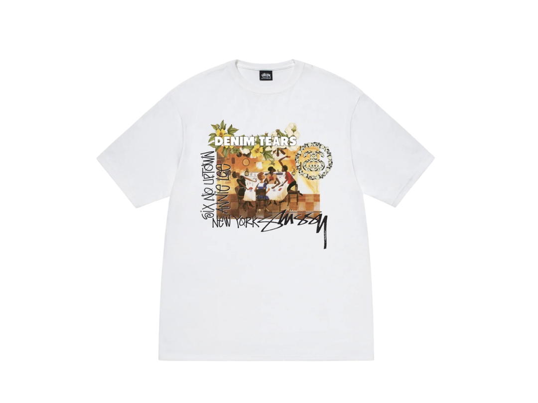 Stussy Stussy & Denim Tears Annie Lee Tee White