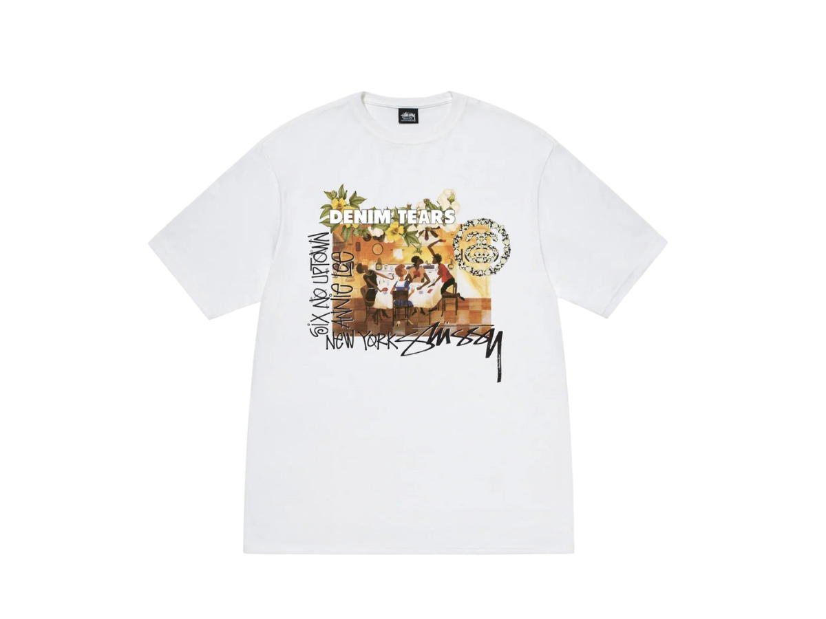 Stussy Stussy & Denim Tears Annie Lee Tee White