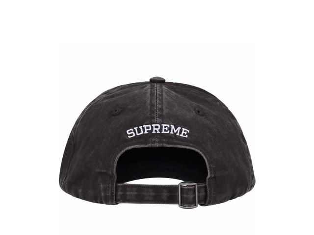 Supreme Supreme Pigment Coated S Logo 6-Panel Black - view 2