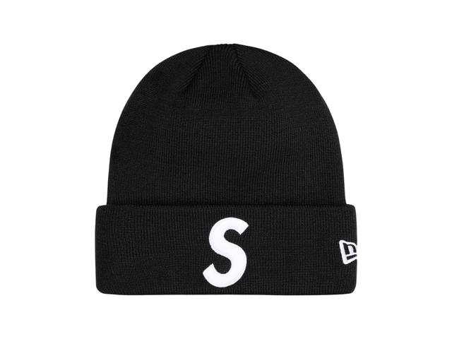 Supreme Supreme x New Era S Logo Beanie Black (fw24) - view 1
