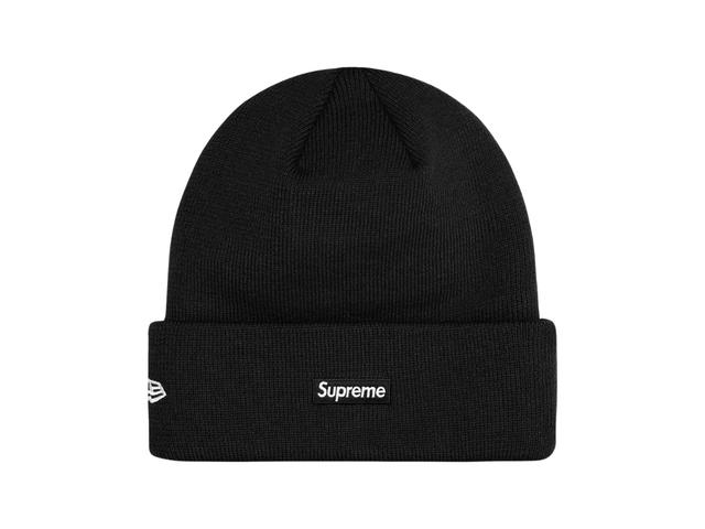 Supreme Supreme x New Era S Logo Beanie Black (fw24) - view 2
