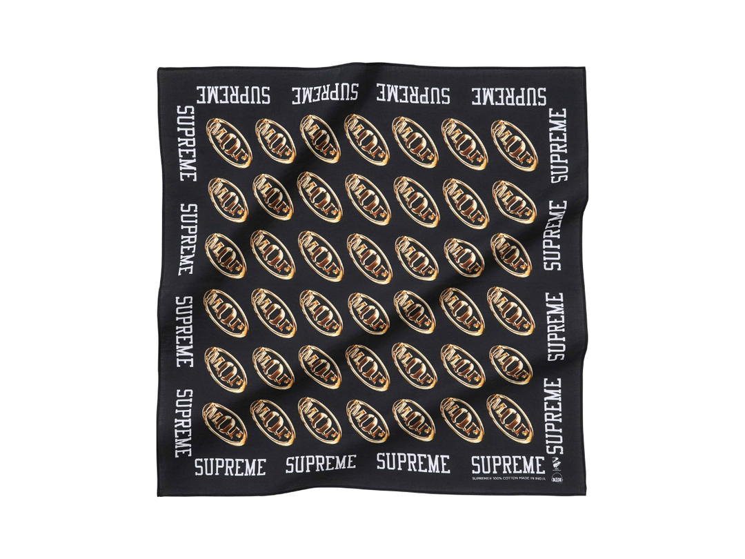 Supreme Supreme M.O.P. Bandana Black (fw24)