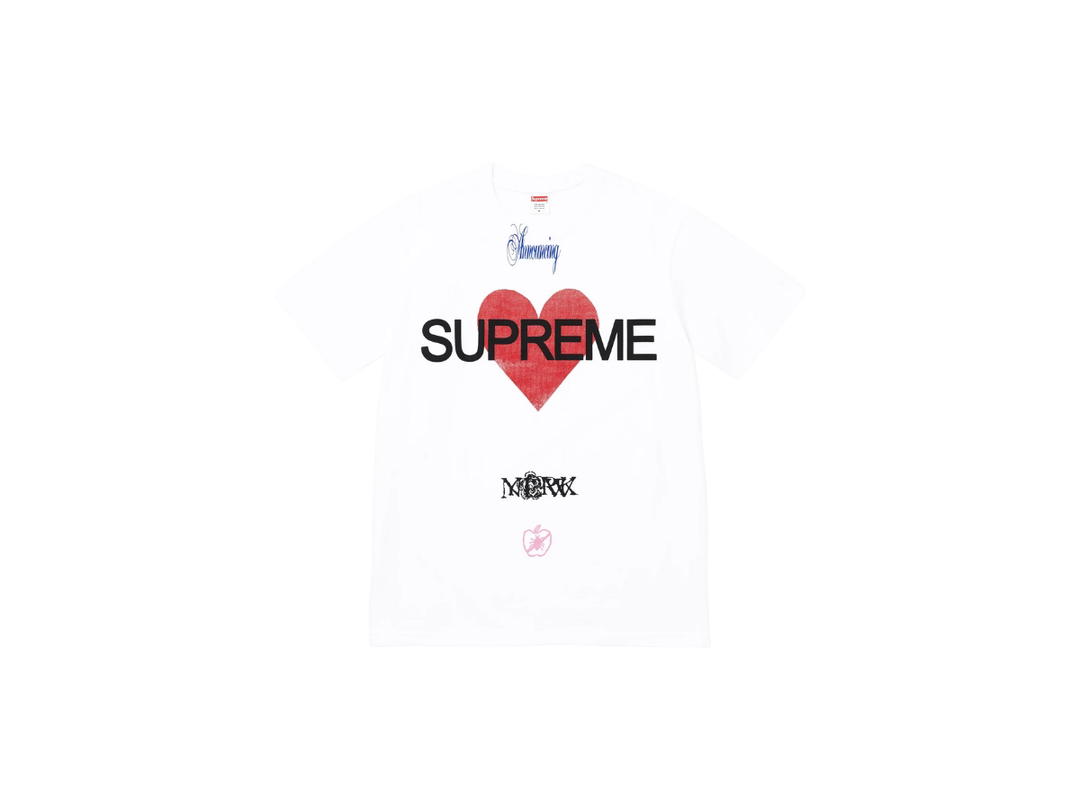 Supreme Supreme Announcing Tee White
