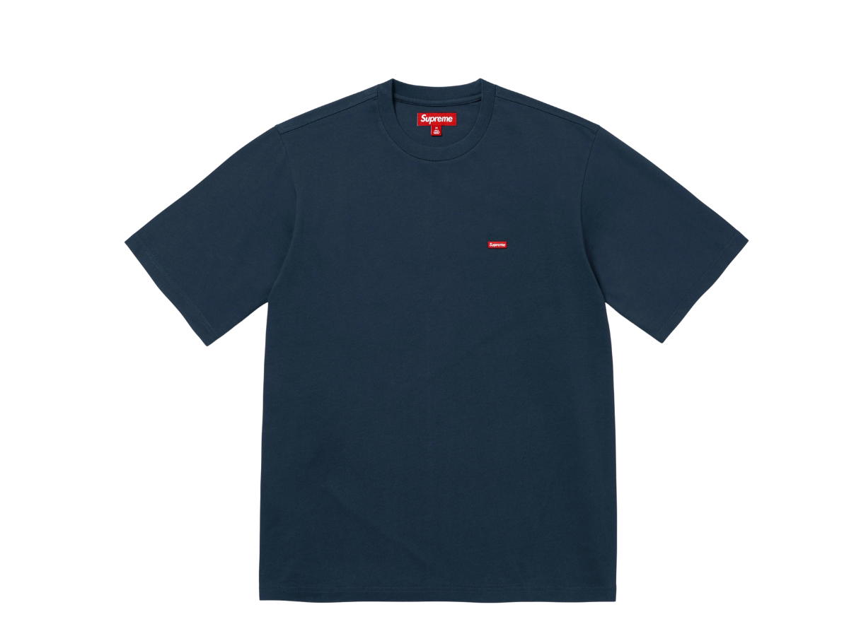 Supreme Supreme Small Box Tee Navy (SS25)