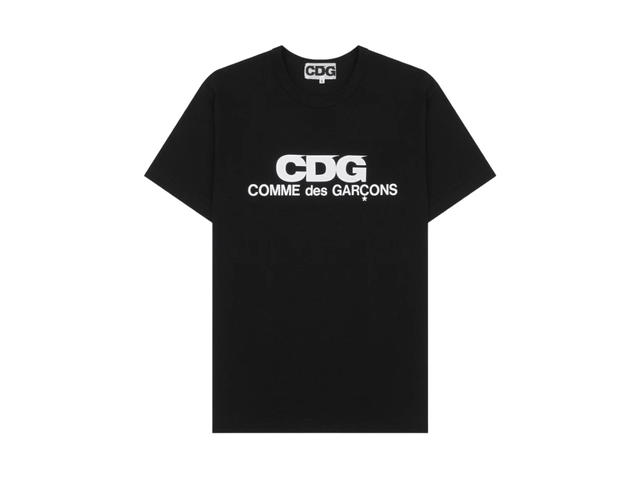 Comme des Garcons Comme Des Garcons CDG Logo T-Shirt Black - view 1