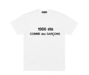 Buy CDG 1986 Comme des Garcons T-Shirt White at Sasom – Authentic and Ready to Ship