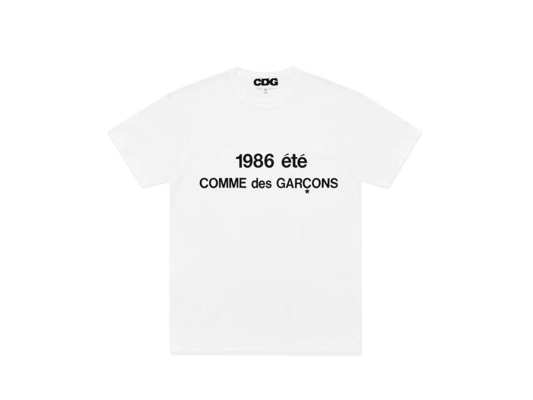 Comme des Garcons CDG 1986 Comme des Garcons T-Shirt White