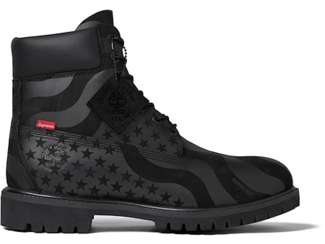 Timberland Timberland 6" Boot Supreme Stars & Stripes Black