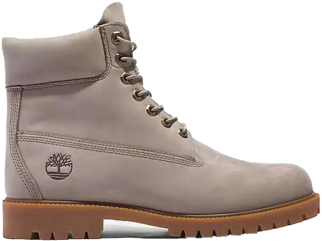 Timberland Timberland Heritage 6 Inch Lace Up Waterproof Light Taupe Nubuck