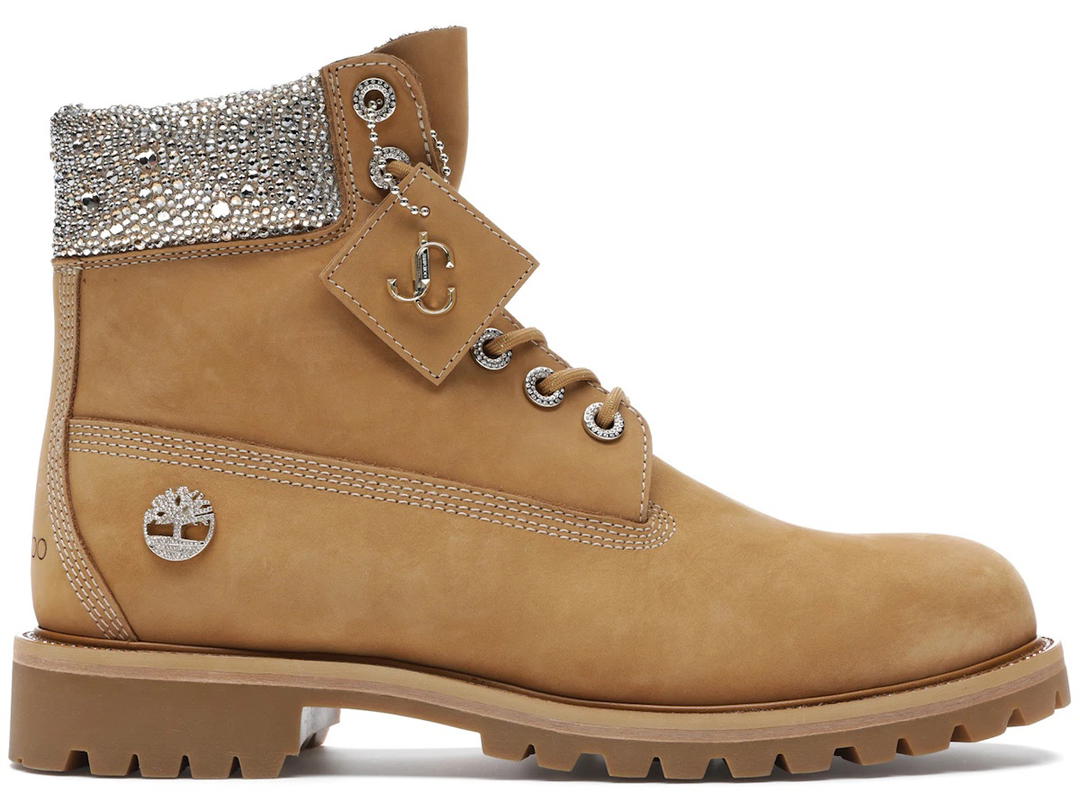 Timberland Timberland 6" Boot Jimmy Choo Premium Wheat Swarovski Crystal