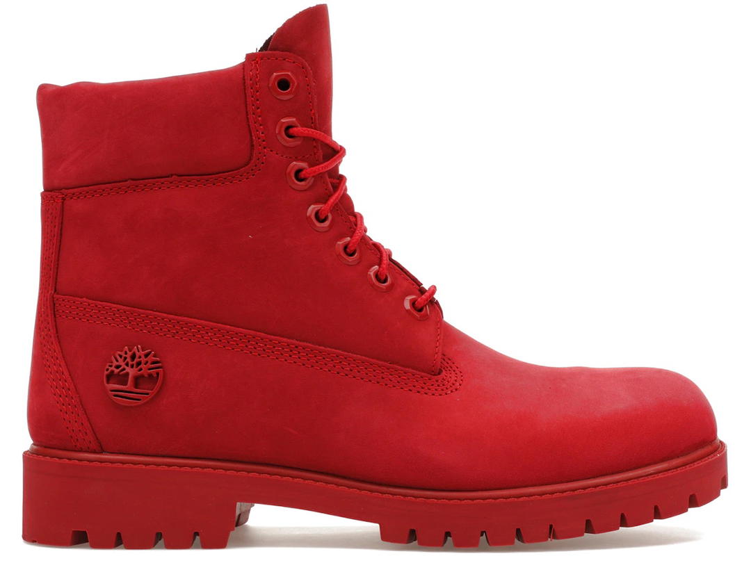 Timberland Timberland 6" Heritage Premium Waterproof Boot Dark Red Nubuck