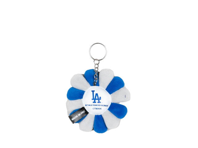 Takashi Murakami Takashi Murakami x MLB World Tour Tokyo Series 2025 Dodgers Flower Keychain Blue - view 3