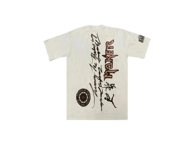 Travis Scott Travis Scott X Brabus Cactus Jack T-Shirt White - view 2