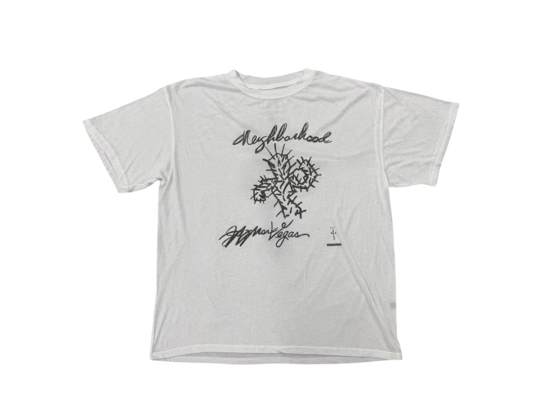 Travis Scott Travis Scott x NEIGHBORHOOD Drawing Tee White