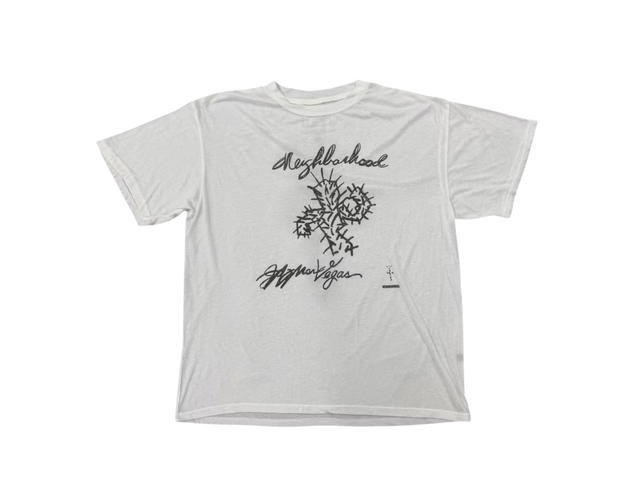 Travis Scott Travis Scott x NEIGHBORHOOD Drawing Tee White - view 1