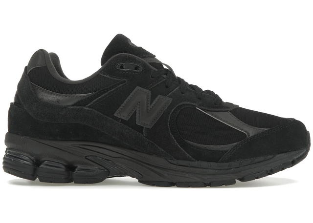 New Balance New Balance 2002R Triple Black Suede - view 1