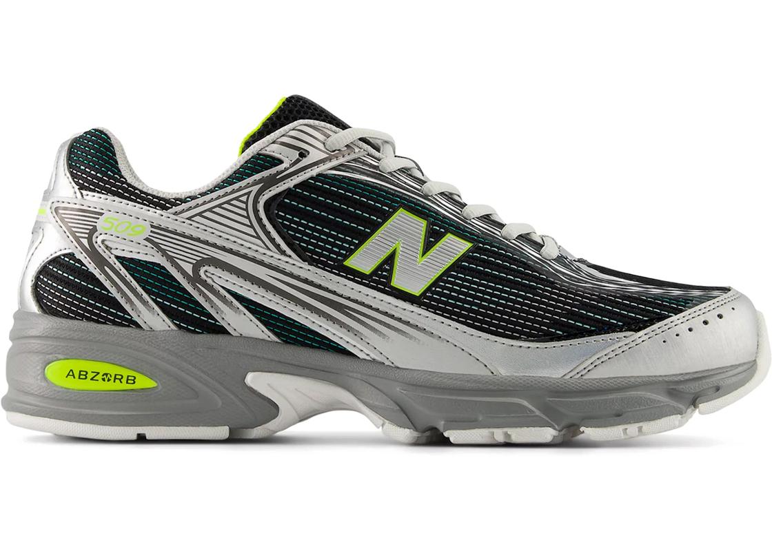 New Balance New Balance 509 Silver Metallic Alkaline Green