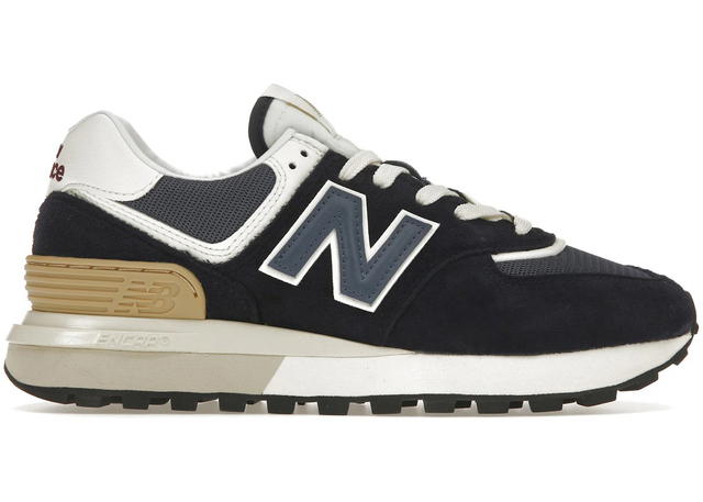 New Balance New Balance 574 Navy White Beige - view 1