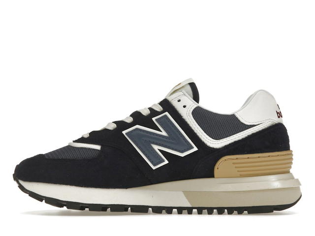 New Balance New Balance 574 Navy White Beige - view 3