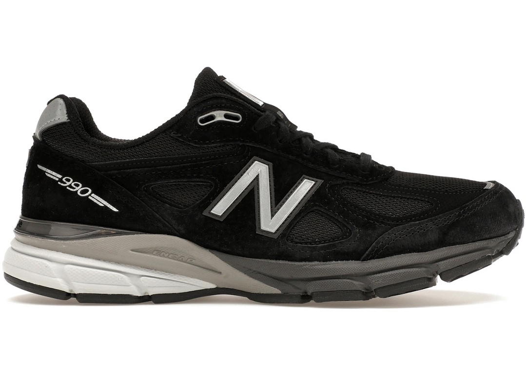 New Balance New Balance 990v4 MiUSA Black Silver
